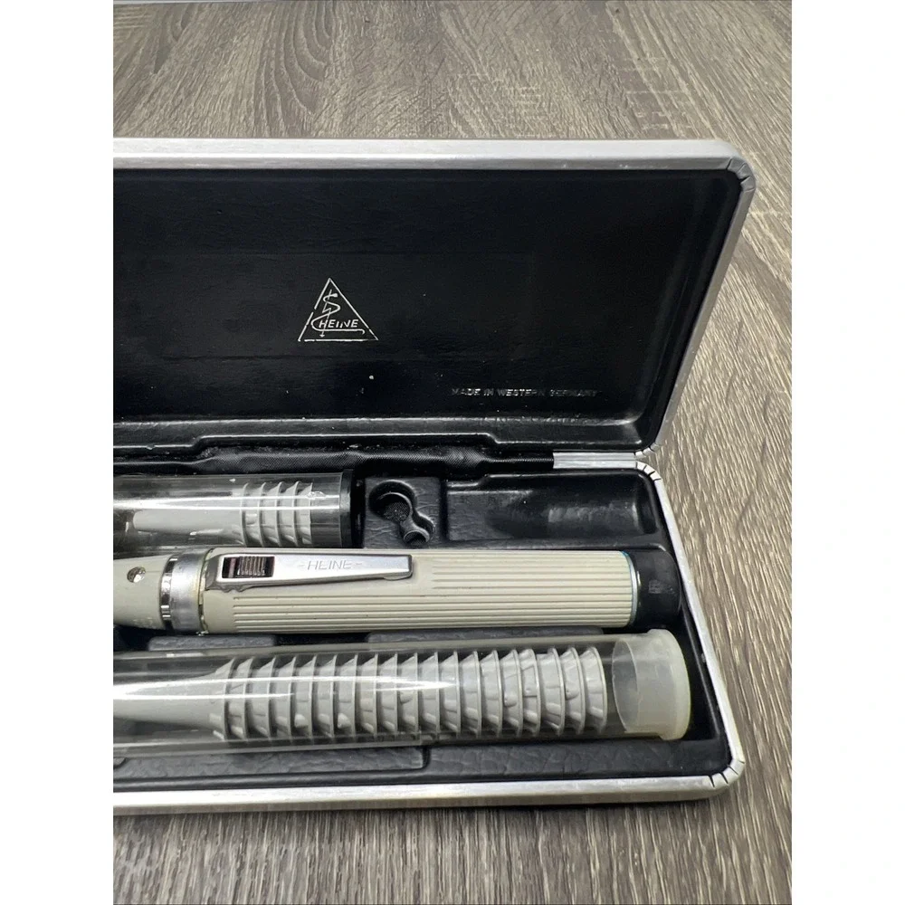 VTG HEINE Minilux Otoscope Medical ENT Western Germany As Is For Parts!